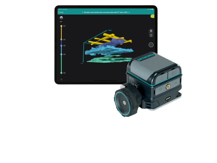 Handheld Concrete Scanner, Proceq GP8800