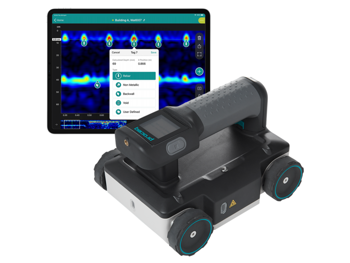 Portable Concrete Scanner, Proceq GP8000