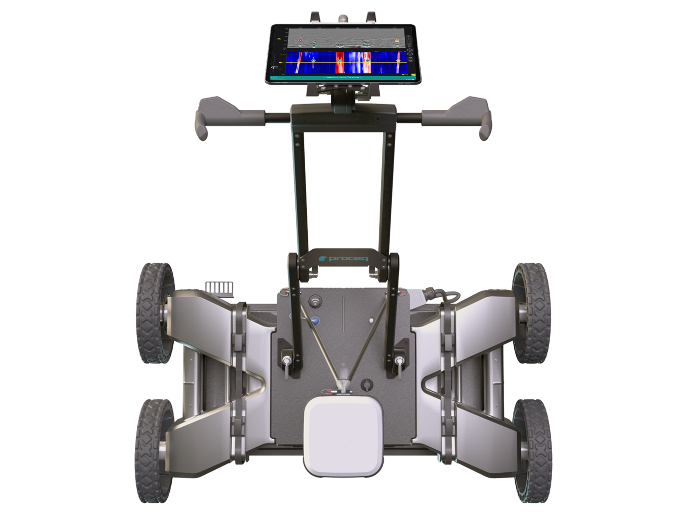 GS9000 The most efficient multichannel GPR system with real-time 3D visualization 