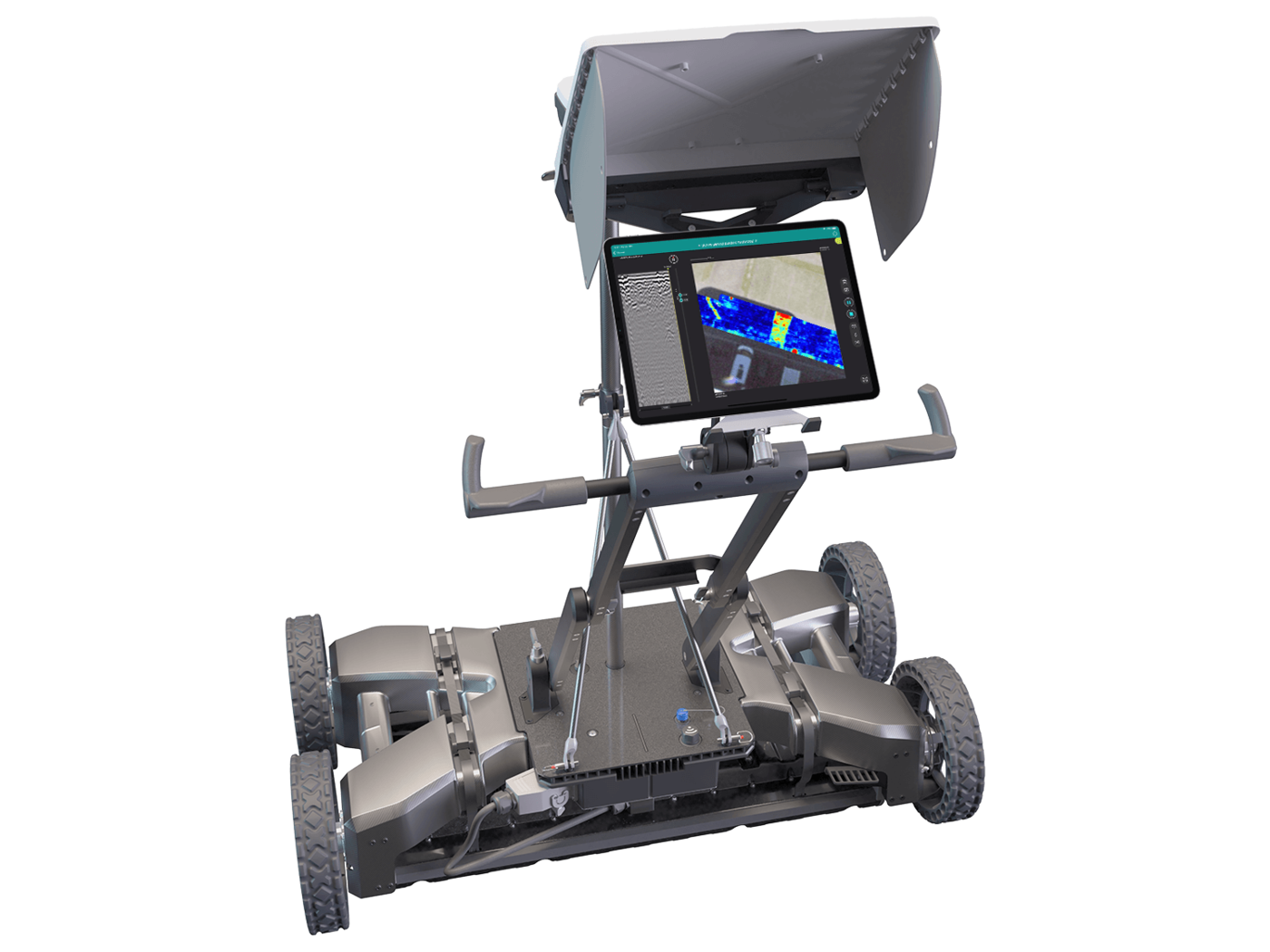 GS9000 The most efficient multichannel GPR system with real-time 3D visualization 