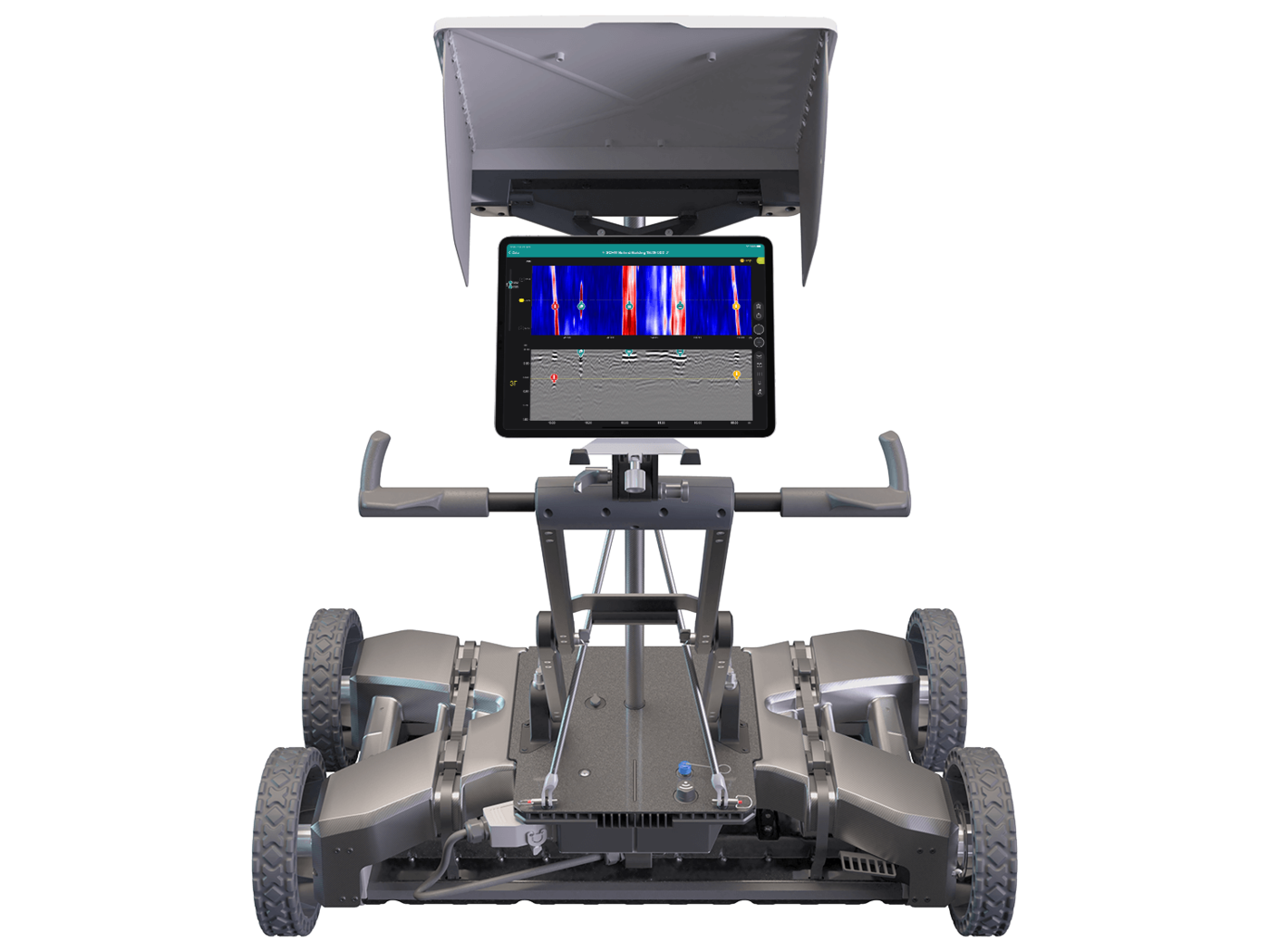 GS9000 The most efficient multichannel GPR system with real-time 3D visualization 